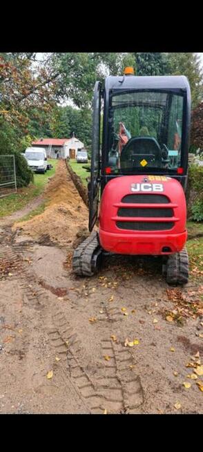 Minikoparka, wykopy,koparka, usługi