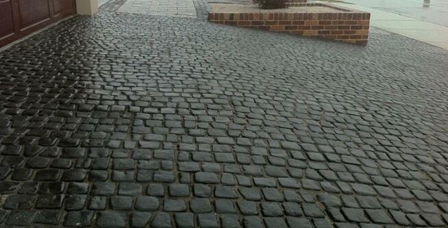 CZARNA KOSTKA BAZALTOWA Czarny Szwed Piaseczno