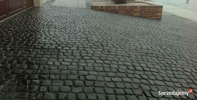 Czarna Kostka Bazaltowa Łupana 4/6, 7/9, 8/11 i 10/10 Bazalt