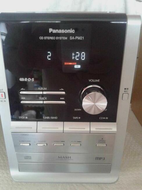 Wieża PANASONIC komplet jak nowa
