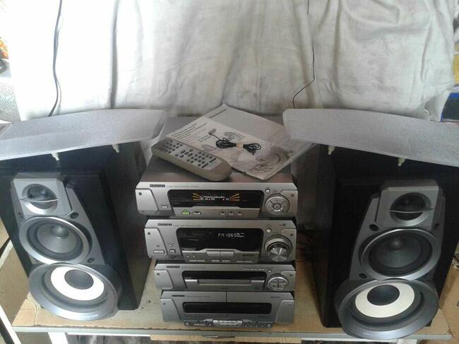 wieża TECHNICS stan idealny komplet