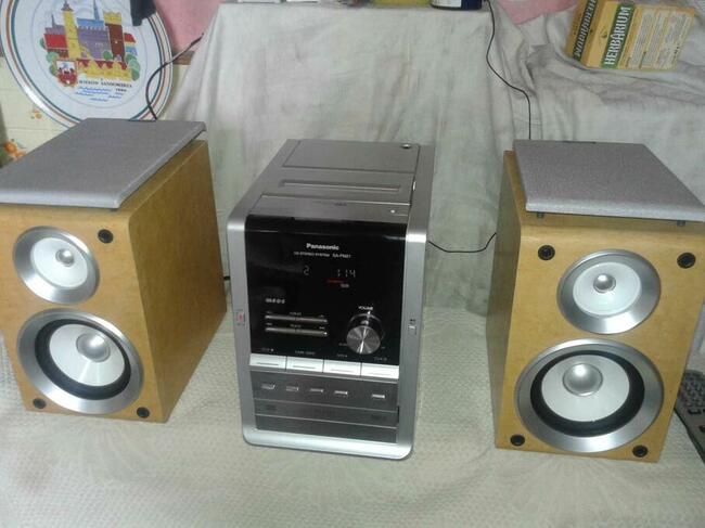 Wieża PANASONIC komplet jak nowa