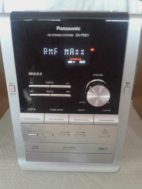 Wieża PANASONIC komplet jak nowa