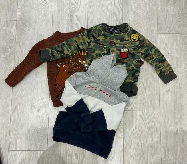 Odzież dla dzieci sortowana używana Anglia Hurt zima jesień