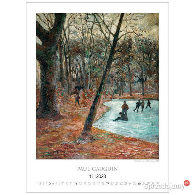 2023 Impresjoniści reprodukcje malarstwo kalendarz 2023