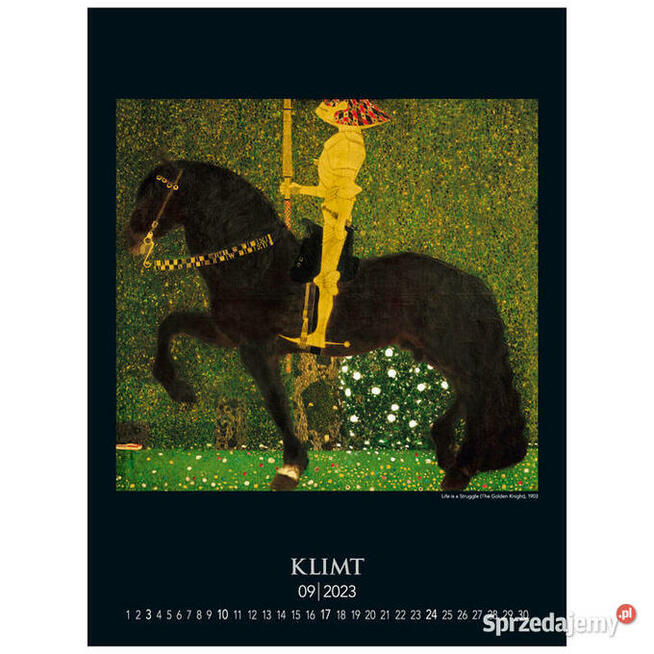 2023 reprodukcje Gustav Klimt malarstwo kalendarz 2023
