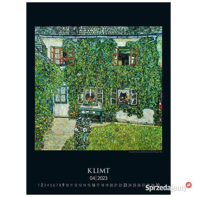 2023 reprodukcje Gustav Klimt malarstwo kalendarz 2023
