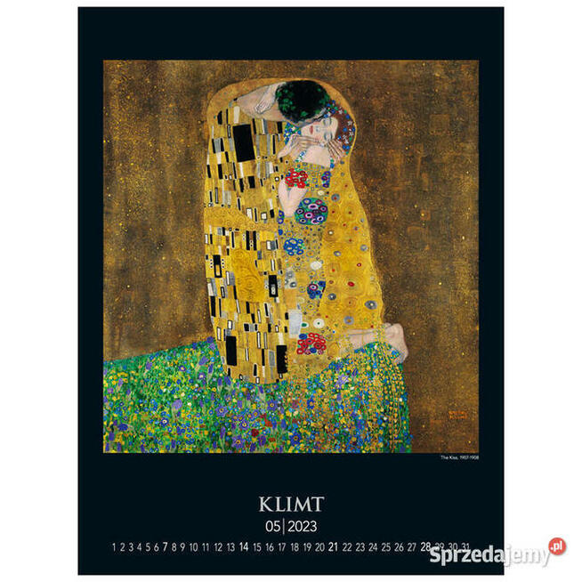 2023 reprodukcje Gustav Klimt malarstwo kalendarz 2023