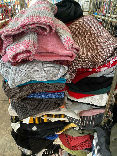 Odzież dla dzieci sortowana używana Anglia Hurt zima jesień