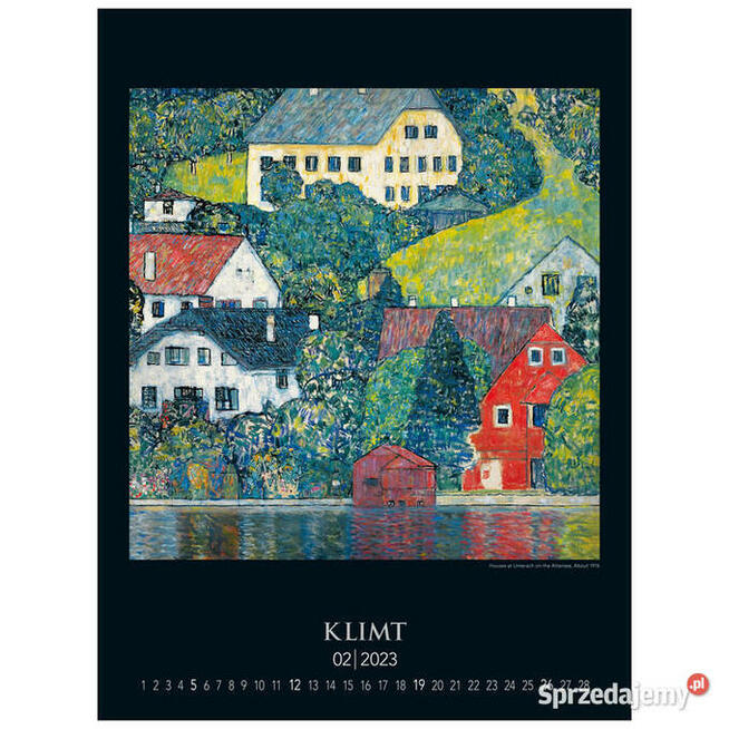 2023 reprodukcje Gustav Klimt malarstwo kalendarz 2023