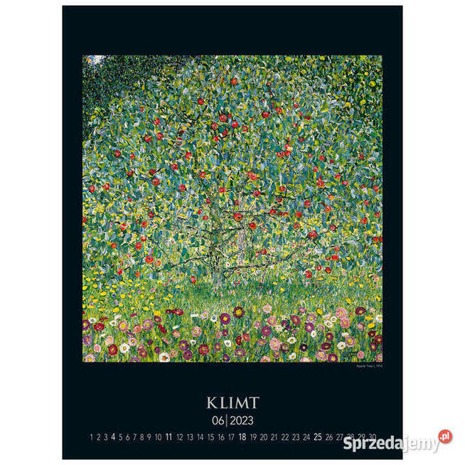 2023 reprodukcje Gustav Klimt malarstwo kalendarz 2023