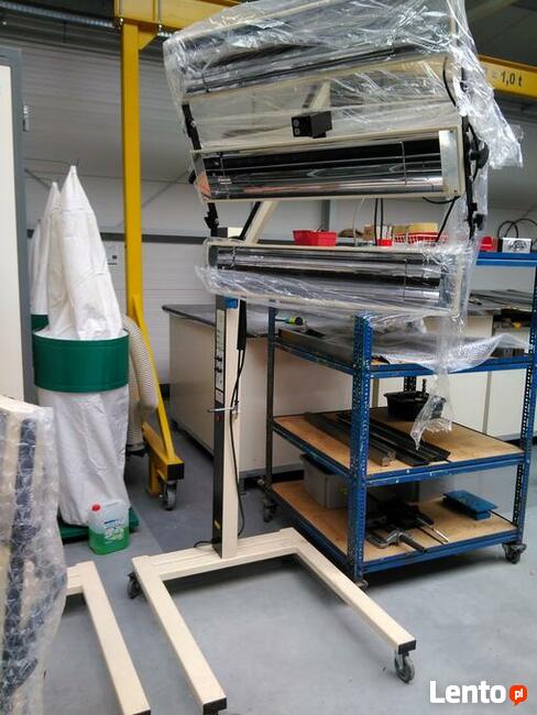 promienniki kwarcowo-halogenowe do suszenia lakierów samocho