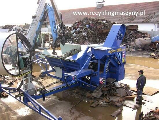 Żuraw hydrauliczny HDS stacjonarny wolnostojący z chwytakiem