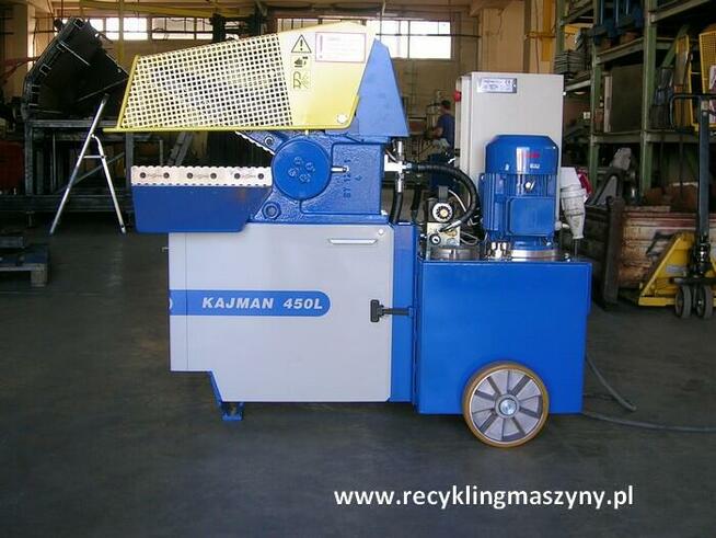 Nożyce do cięcia złomu Kajman 450 L - aligator do złomu