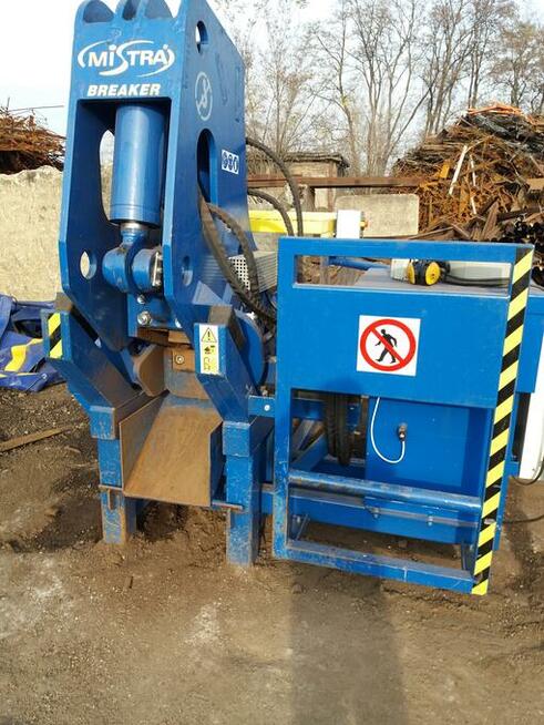 Maszyna do cięcia szyn - łamacz szyn kolejowych Breaker