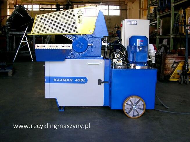 Nożyce do cięcia złomu Kajman 450 L - aligator do złomu