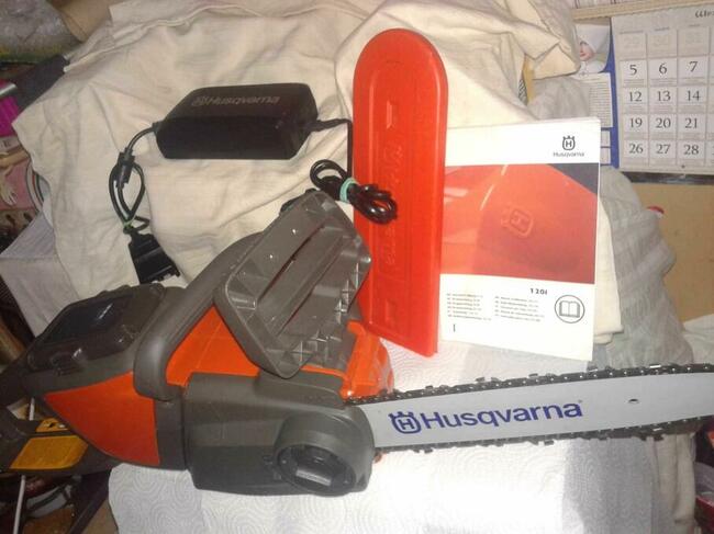 Nowa pilarka akumulatorowa HUSQVARNA 120 I pila poręczna