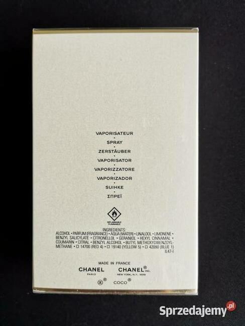 Coco CHANEL Mademoiselle 200ml. 100% Oryginał NOWA w folii