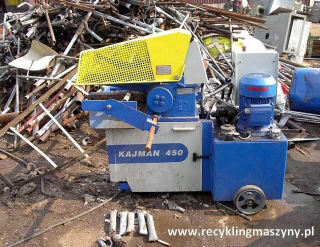 Nożyce do cięcia złomu Kajman 450 L - aligator do złomu