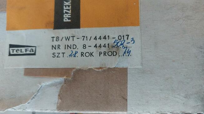 przekaźnik kontaktronowy T8/WT-71 Telfa