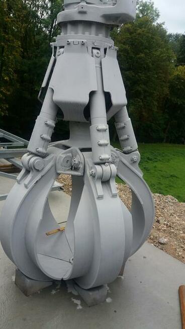 Części do chwytaka Liebherr HGT 600 litrów siłowniki, pazury