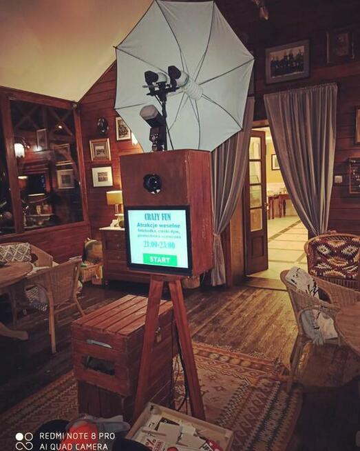 Crazy fun - fotobudka retro ,ciężki dym ,pirotechnika