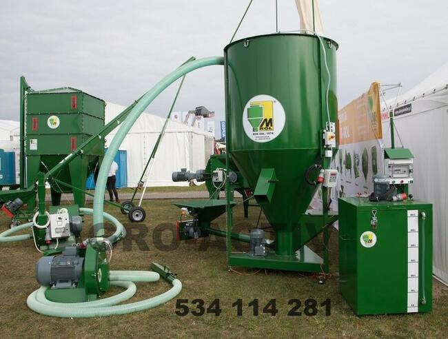 Mieszalnik Pasz Sypkich 1000 kg M-ROL TRANSPORT