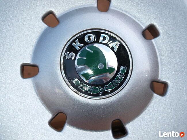 Skoda kołpaki 16 oryginalne (komplet 4 sztuki)