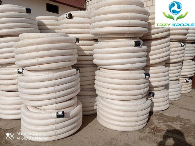 Rura drenarska fi100 perforowana w geowłókninie oplocie HURT