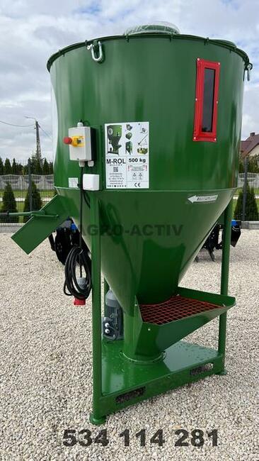 Mieszalnik Pasz Sypkich 1000 kg M-ROL TRANSPORT