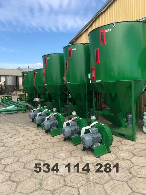 Mieszalnik Pasz Sypkich 500 kg M-ROL TRANSPORT