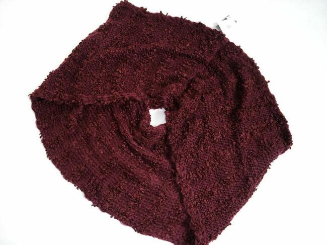 C&A Bordowy Komin Gruby Bouqle Nowy Yessica