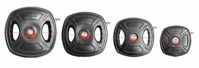 Zestaw V3 hantli 2x20kg hantle 16 talerzy 40kg