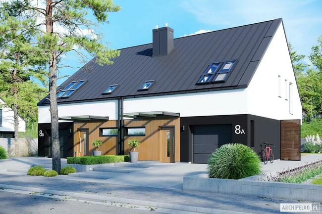 Nowy dom w zabudowie bliźniaczej, prowizja 0%