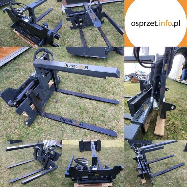 Obrotnica do palet 2000kg, widły 1,2m