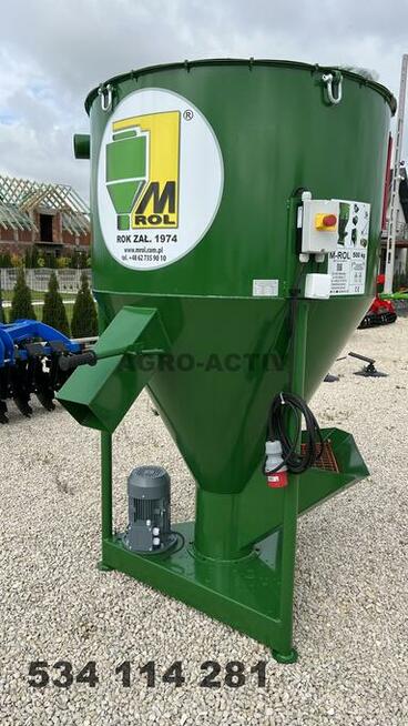 Mieszalnik Pasz Sypkich 1000 kg M-ROL TRANSPORT