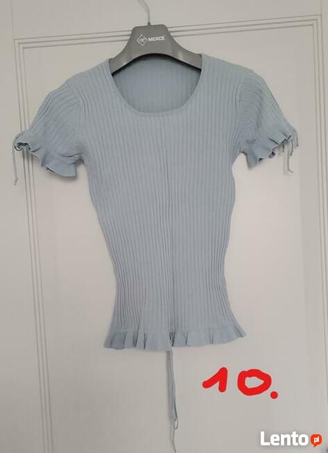 sprzedam 10 koszulek w dobrej cenie, 36/S-38/M