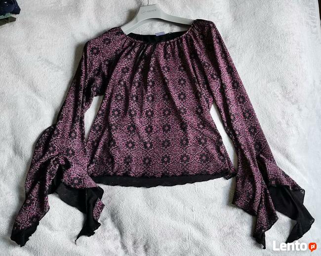 sprzedam ciekawą bluzkę w stylu orientalnym 38/M