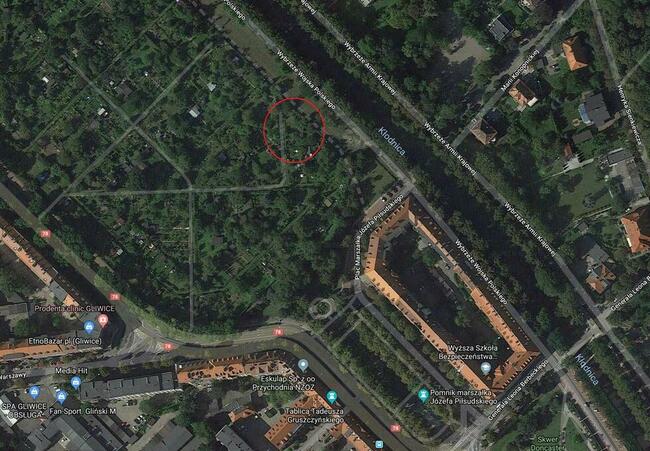OGRÓDEK działkowy w zacisznym miejscu w CENTRUM Gliwic