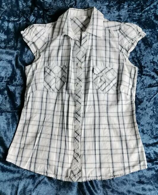 sprzedam trzy koszule z krótkim rękawem - 38/M