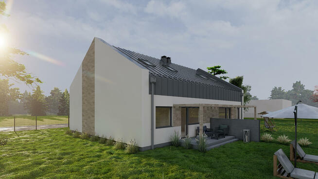 Dom w budowie deweloperskiej - Trójka gm. Stare Miasto