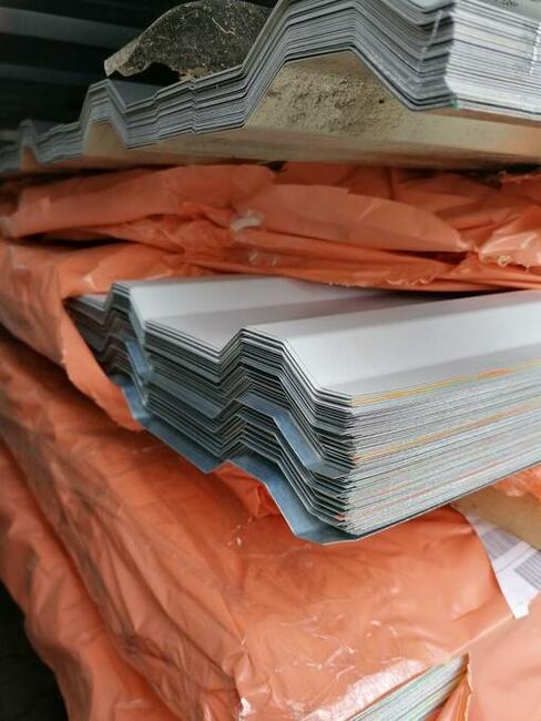 Tania Blacha na przykrycie drewna, opału, na garaż, szopę