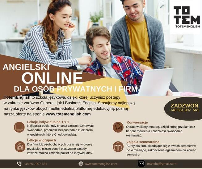 Korepetycje i zajęcia z angielskiego