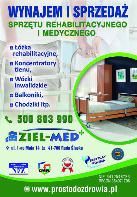 Koncentrator tlenu wynajem
