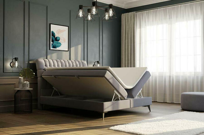 ŁÓŻKO KONTYNENTALNE MOLLY 160 X 200