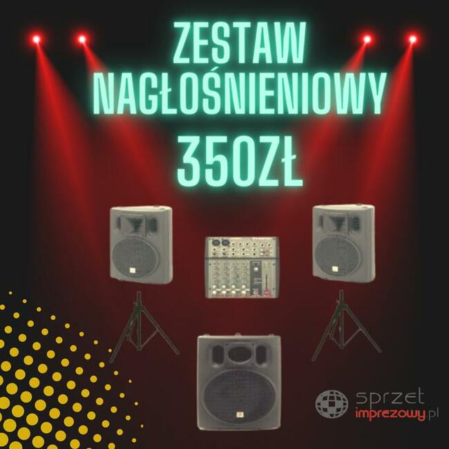 Wypozyczalnia świateł dyskotekowych, nagłośnienia Bydgoszcz