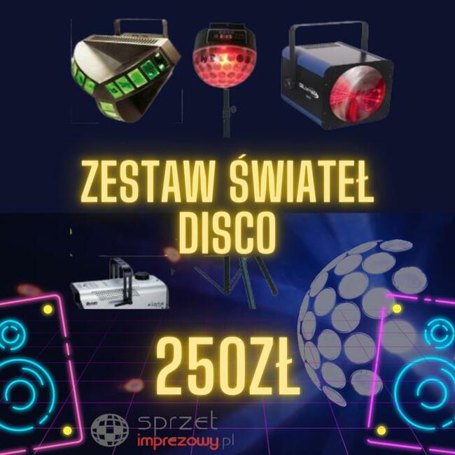 Wypozyczalnia świateł dyskotekowych, nagłośnienia Bydgoszcz