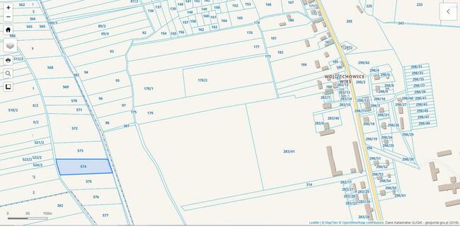 Sprzedam łąkę w Mierzanowicach, gmina Wojciechowice