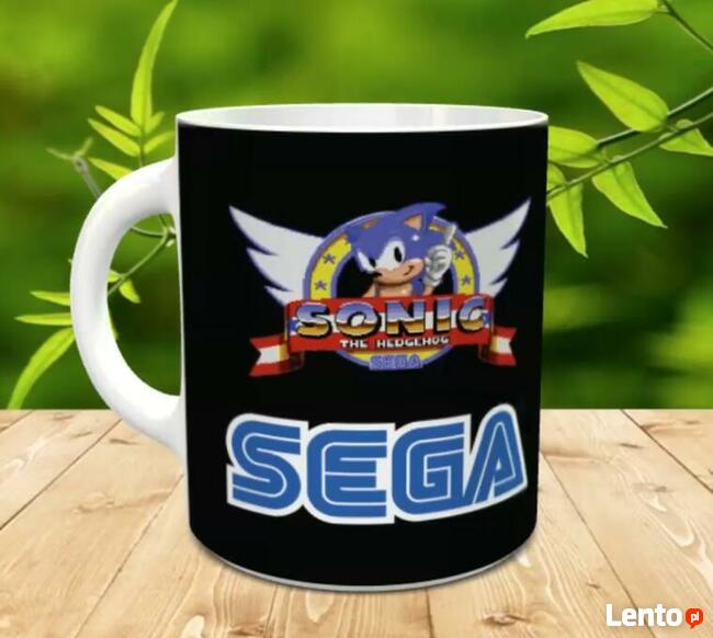 Kubek SONIC prezent z gry komputerowej retro gaming