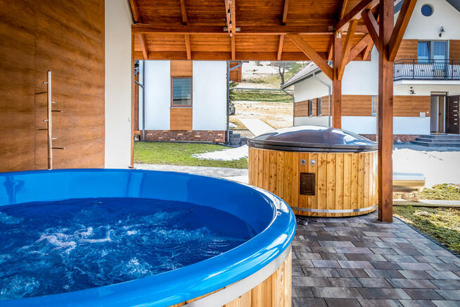 Domek 16 osobowy - Beskid Sądecki kuchnia sauna balie ogród